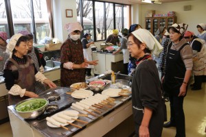 女性部できりたんぽづくり教室開催